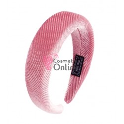 Bentita deosebita pentru par din catifea Hand Made BTP043 - Roz